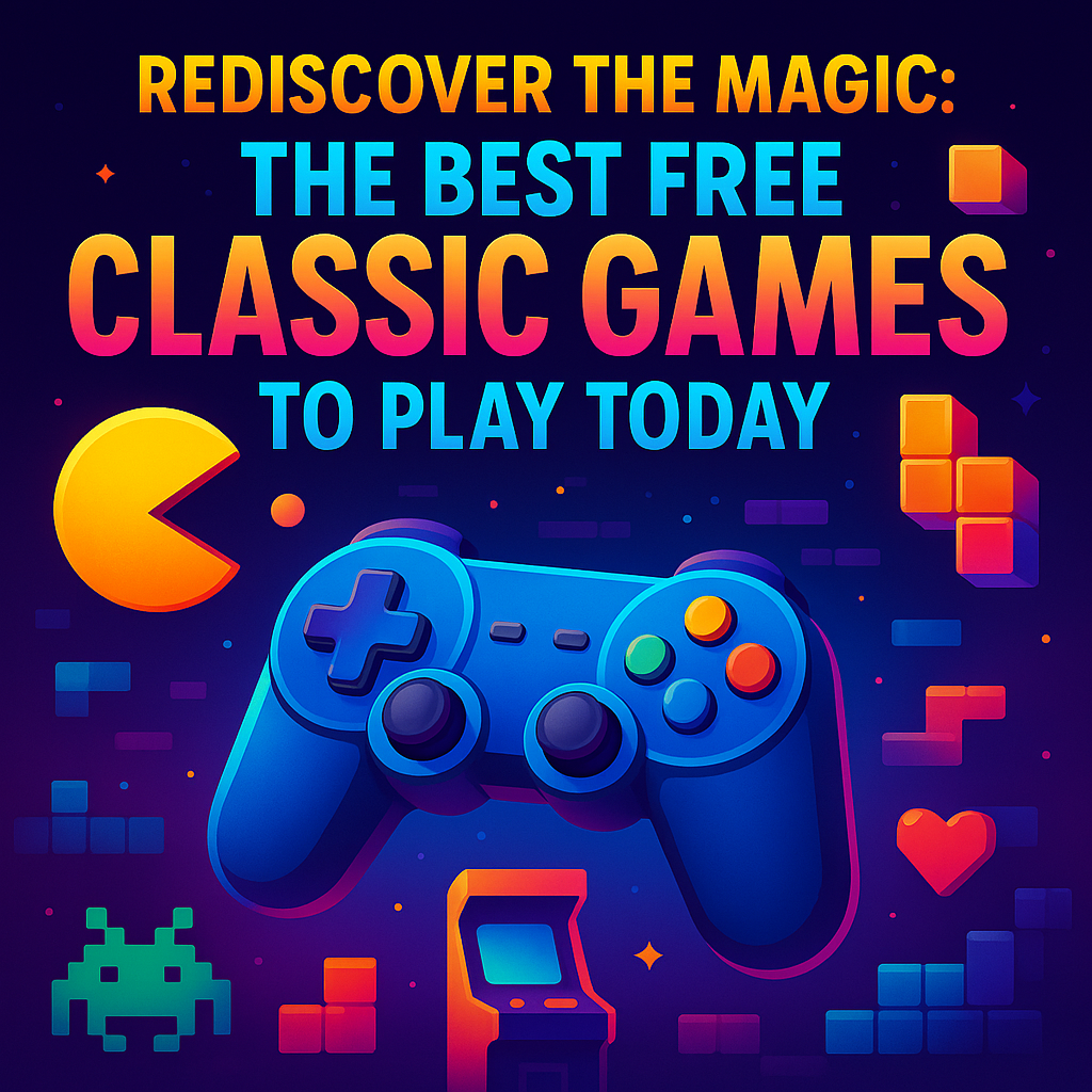 Rediscover the Magic: The Best Free Classic Games to Play Today